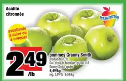 Super C pommes Granny Smith offer