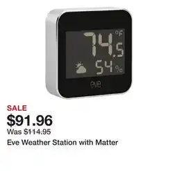 TSC Stores Eve Weather Station with Matter offer