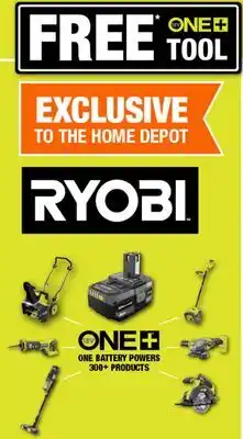 Home Depot RIOBY offer