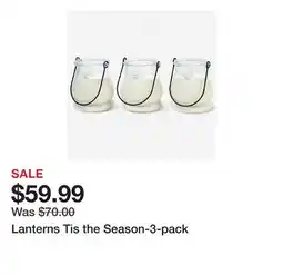 TSC Stores Lanterns Tis the Season-3-pack offer