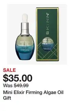 TSC Stores Mini Elixir Firming Algae Oil Gift offer