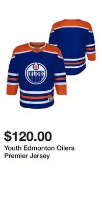 Sport Chek Youth Edmonton Oilers Premier Jersey offer