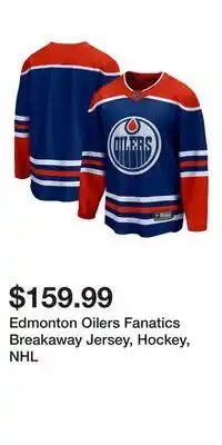 Sport Chek Edmonton Oilers Fanatics Breakaway Jersey, Hockey, NHL offer