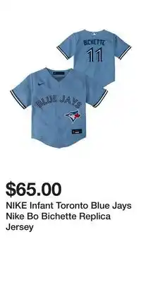 Sport Chek NIKE Infant Toronto Blue Jays Nike Bo Bichette Replica Jersey offer