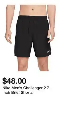 Sport Chek Nike Men's Challenger 2 7 Inch Brief Shorts offer