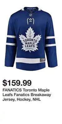 Sport Chek FANATICS Toronto Maple Leafs Fanatics Breakaway Jersey, Hockey, NHL offer