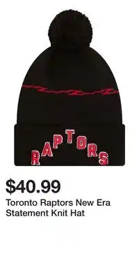 Sport Chek Toronto Raptors New Era Statement Knit Hat offer