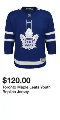 Sport Chek Toronto Maple Leafs Youth Replica Jersey offer