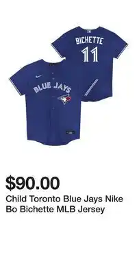 Sport Chek Child Toronto Blue Jays Nike Bo Bichette MLB Jersey offer