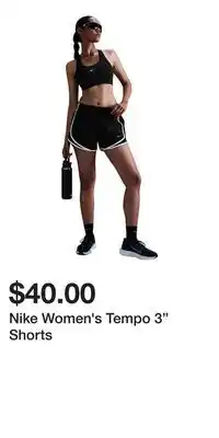 Sport Chek Nike Women's Tempo 3 Shorts offer