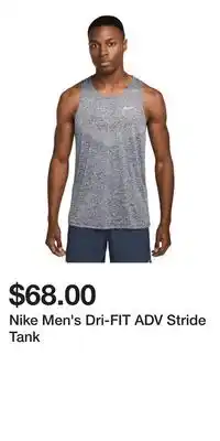 Sport Chek Nike Men's Dri-FIT ADV Stride Tank offer