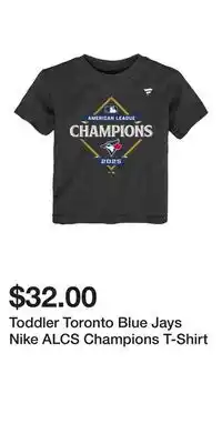 Sport Chek Toddler Toronto Blue Jays Nike ALCS Champions T-Shirt offer