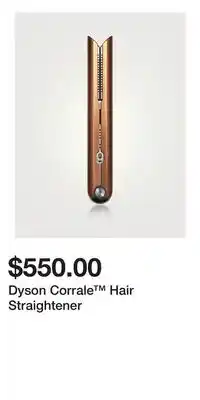 Holt Renfrew Dyson Corrale Hair Straightener offer