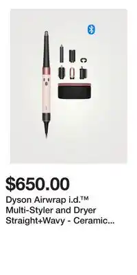 Holt Renfrew Dyson Airwrap i.d. Multi-Styler and Dryer Straight+Wavy - Ceramic Pink offer