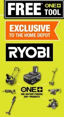 Home Depot Ryobi offer