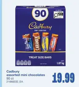 Wholesale Club ASSORTED MINI CHOCOLATES, 90 CT offer
