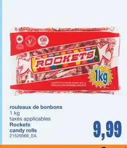 Wholesale Club ROULEAUX DE BONBONS offer