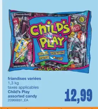 Wholesale Club FRIANDISES VARIÉES offer