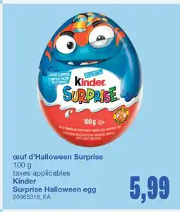 Wholesale Club œuf d'Halloween Surprise, 100 g offer