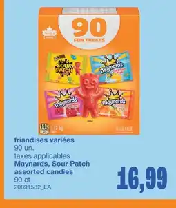 Wholesale Club FRIANDISES VARIÉES, 90 UN offer