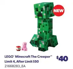 Real Canadian Superstore Lego minecraft the creeper offer