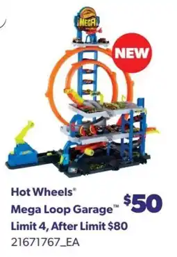 Real Canadian Superstore Hot Wheels Mega Loop Garage offer