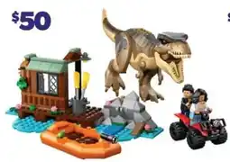Real Canadian Superstore Lego jurassic world t. rex river escape offer