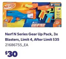 Real Canadian Superstore Nerf N Series Gear Up Pack, 3x Blasters offer