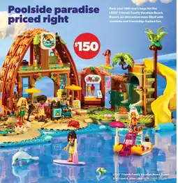 Real Canadian Superstore Lego friends family vacation beach resort offer