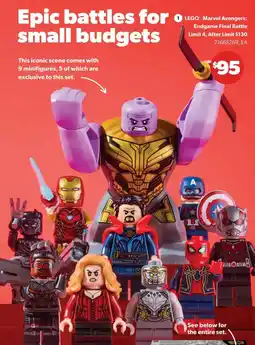 Real Canadian Superstore LEGO Marvel Avengers offer