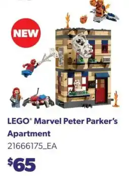 Real Canadian Superstore LEGO Marvel Peter Parker's Apartment offer