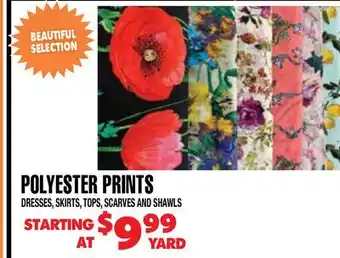 Len's Mill Stores POLYESTER PRINTS offer
