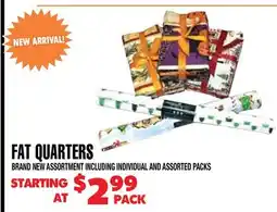 Len's Mill Stores FAT QUARTERS offer