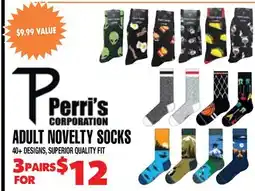 Len's Mill Stores ADULT NOVELTY SOCKS offer
