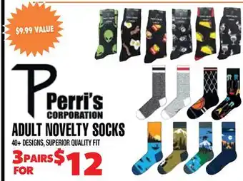 Len's Mill Stores ADULT NOVELTY SOCKS offer