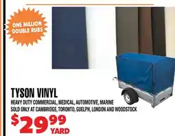 Len's Mill Stores TYSON VINYL offer