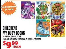 Len's Mill Stores CHILDRENS MY BUSY BOOKS offer