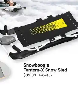 Cabela's Snowboogie Fantom-X Snow Sled offer