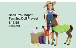 Cabela's Bass Pro Shops Farming Doll Playset offer