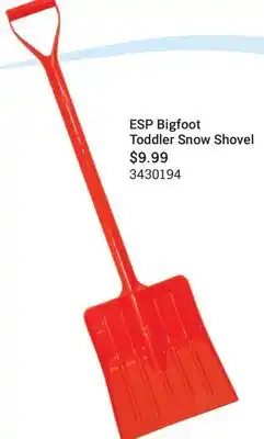 Cabela's ESP Bigfoot Toddler Snow Shovel offer