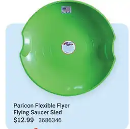 Cabela's Paricon Flexible Flyer Flying Saucer Sled offer