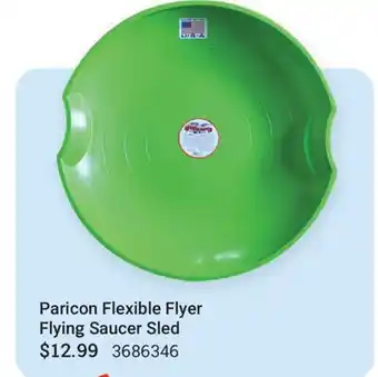 Cabela's Paricon Flexible Flyer Flying Saucer Sled offer