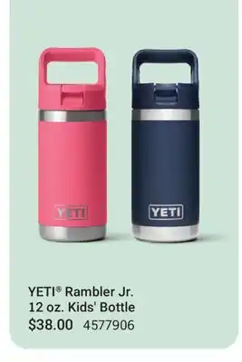 Cabela's YETI Rambler Jr. 12 oz. Kids' Bottle offer