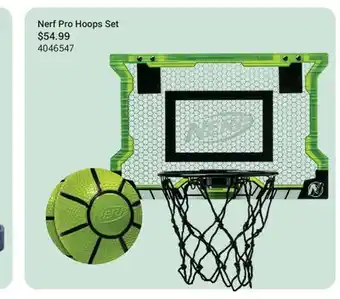 Cabela's Nerf Pro Hoops Set offer