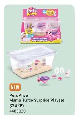 Cabela's Pets Alive Mama Turtle Surprise Playset offer