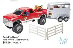 Cabela's Bass Pro Shops Ram Horse Trailer Playset offer