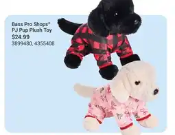 Cabela's Bass Pro Shops PJ Pup Plush Toy offer