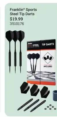 Cabela's Franklin Sports Steel Tip Darts offer