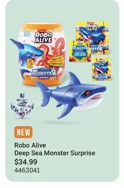 Cabela's Robo Alive Deep Sea Monster Surprise offer