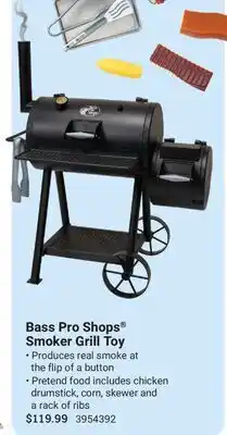 Cabela's Bass Pro Shops Smoker Grill Toy offer